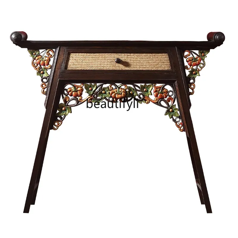 Solid Wood Altar Altar Altar Buddha Hall Buddha Table a Long Narrow Table Incense Burner Table Household Furniture
Solid Wood Altar Altar Altar Buddha Hall Buddha Table a Long Narrow Table Incense Burner Table Household Furniture