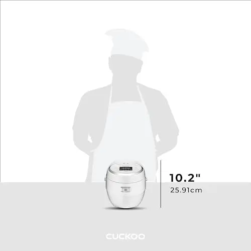CR-1020F | 10-Cup (Uncooked) Micom Rice Cooker | 16 Menu Options White Rice, Brown Rice & More, Nonstick Inner Pot, Designe
CR-1020F | 10-Cup (Uncooked) Micom Rice Cooker | 16 Menu Options White Rice, Brown Rice & More, Nonstick Inner Pot, Designe