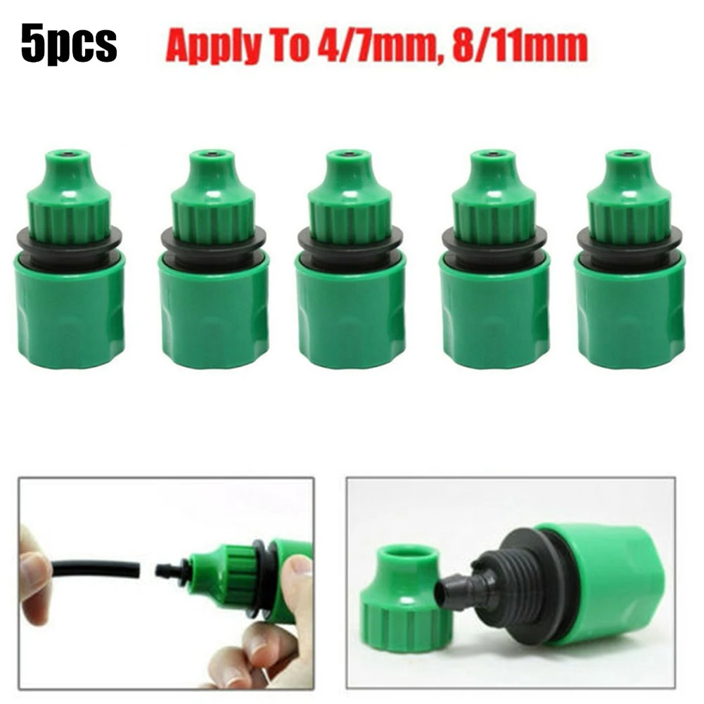 5pcs Water Hose Quick Connector Other Side Connect Nipple 4/7mm Brand New Diameter 4/7mm / 8/11mm- Easy To Use
5pcs Water Hose Quick Connector Other Side Connect Nipple 4/7mm Brand New Diameter 4/7mm / 8/11mm- Easy To Use