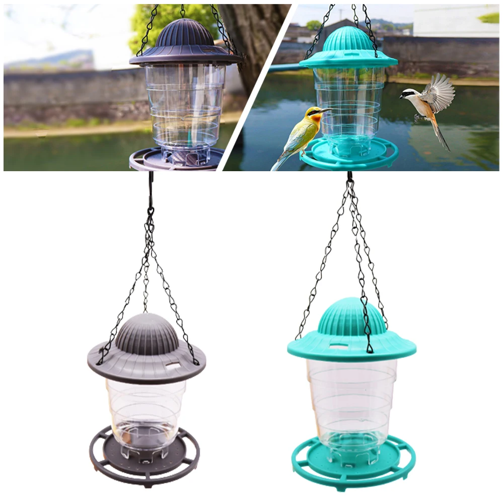 Outdoor Bird Feeding House Waterproof Adjustable Hanging Wild Bird Feeder Cage Outdoor Container With Hang Rope Bird Feeder
Outdoor Bird Feeding House Waterproof Adjustable Hanging Wild Bird Feeder Cage Outdoor Container With Hang Rope Bird Feeder