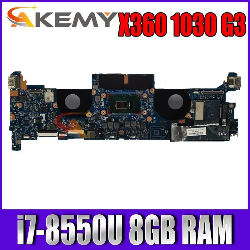Akemy DA0Y0PMBAF0 For HP ElitebooK X360 1030 G3 laptop mainboard motherboard with i7-8550U CPU M 8GB RAM test 100% OK
Akemy DA0Y0PMBAF0 For HP ElitebooK X360 1030 G3 laptop mainboard motherboard with i7-8550U CPU M 8GB RAM test 100% OK