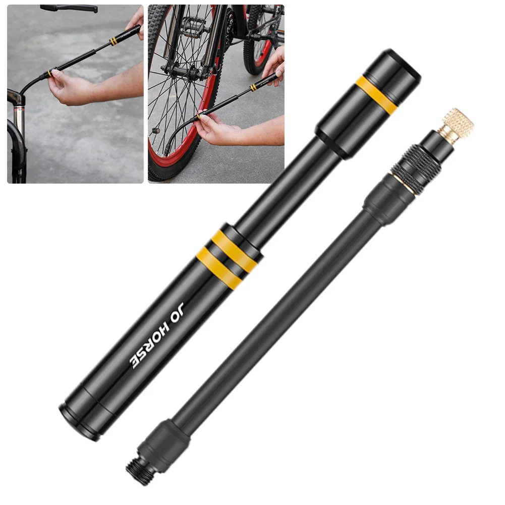 300 PSI Air Pump Mountain Road Bike Pump 15.3 - 25.3cm Aluminium Alloy Pump For Fork Rear Suspension Tire Cycling Accessories
300 PSI Air Pump Mountain Road Bike Pump 15.3 - 25.3cm Aluminium Alloy Pump For Fork Rear Suspension Tire Cycling Accessories