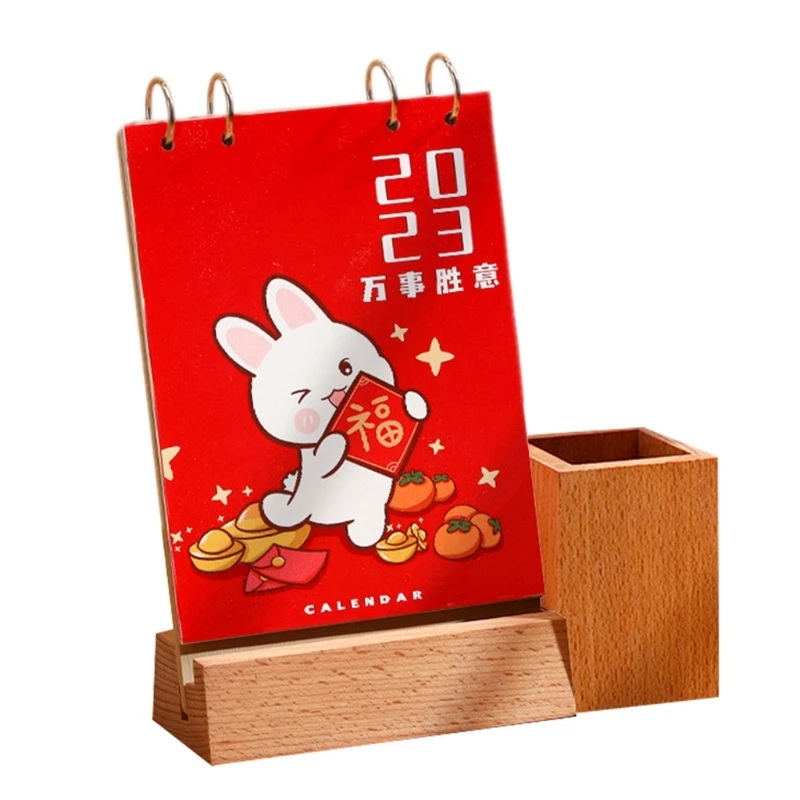 3in1 Desk Calendar 2023.1-2023.12 Detachable Pens Holder Wooden Base Set Monthly Calendar Planner for Office School Home E8BE
3in1 Desk Calendar 2023.1-2023.12 Detachable Pens Holder Wooden Base Set Monthly Calendar Planner for Office School Home E8BE