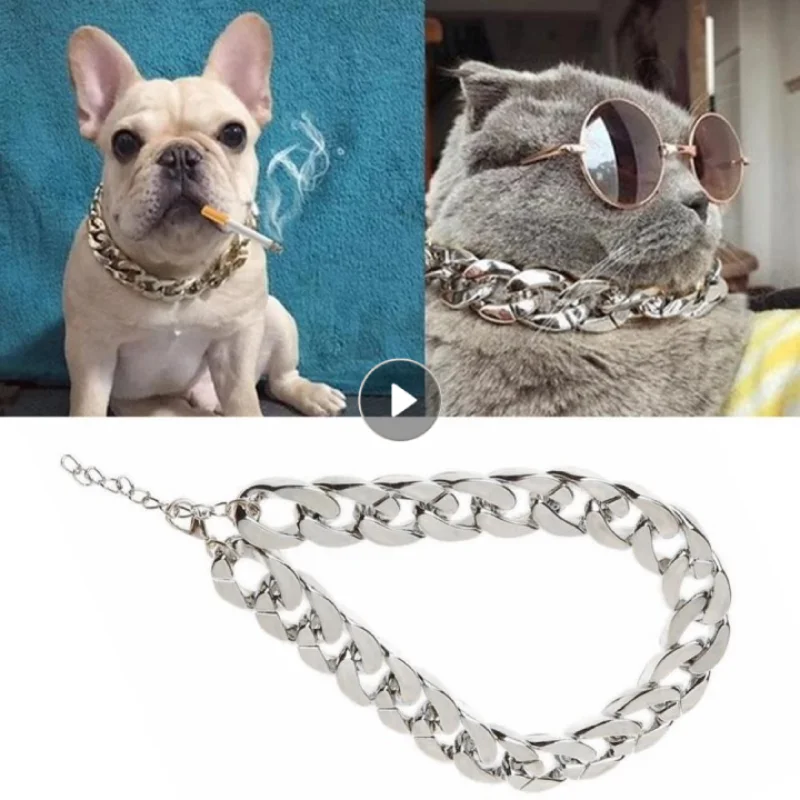 Pet Dog Chain Collar Jewelry Metal Material With Diamond Width Collar Pitbull Personalised Dog Collars Cat Accessories
Pet Dog Chain Collar Jewelry Metal Material With Diamond Width Collar Pitbull Personalised Dog Collars Cat Accessories