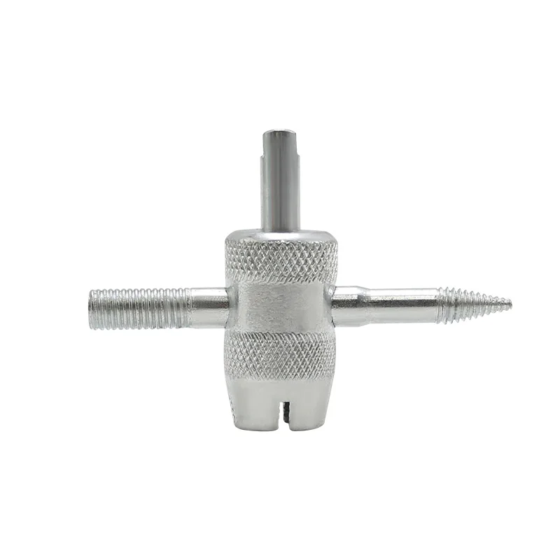1pc Four in One Tire Valve Repair Tool Re-threading Threads of Tyre Valve Stem Core Removal Tool 4-in-1 Tire Nipple Fixing Tool
1pc Four in One Tire Valve Repair Tool Re-threading Threads of Tyre Valve Stem Core Removal Tool 4-in-1 Tire Nipple Fixing Tool