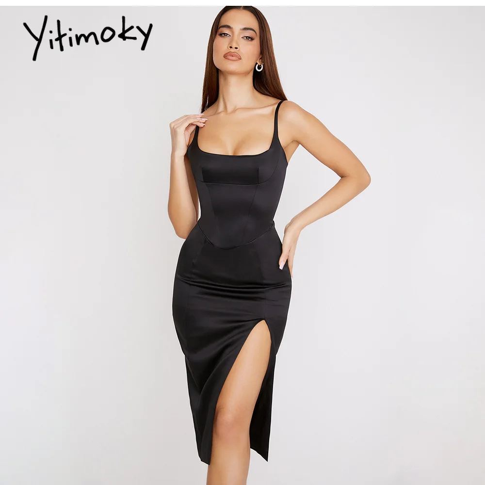 Платье Yitimoky в стиле бохо, модное пикантное плявечерние вечернее платье на бретелях-спагетти с открытой спиной, элегантная Клубная одежда, ч...
Платье Yitimoky в стиле бохо, модное пикантное плявечерние вечернее платье на бретелях-спагетти с открытой спиной, элегантная Клубная одежда, ч...