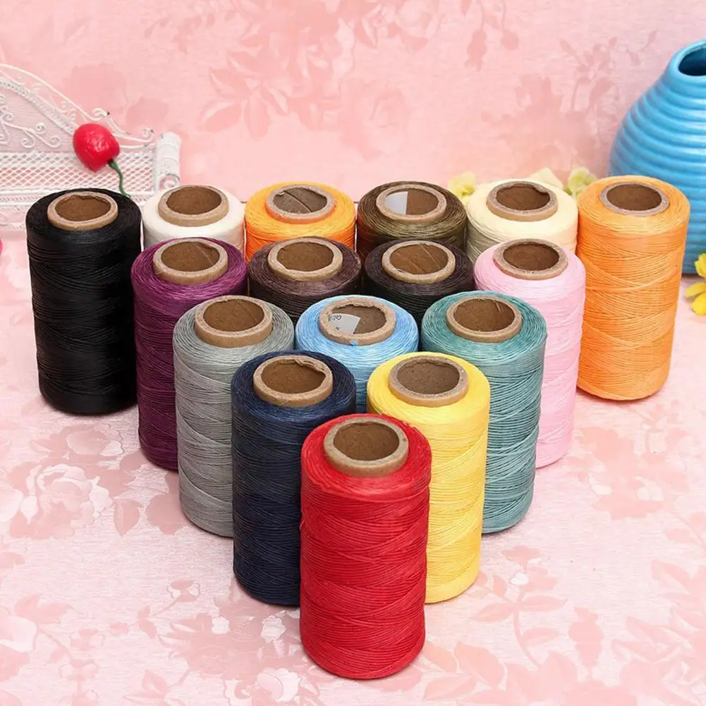 Multi Color Zouma Wax Thread for Leather Craft 0.8mm Wax Filament 150D DIY Hand Made Polyester Leather Braided Sewing Tool O1N5
Multi Color Zouma Wax Thread for Leather Craft 0.8mm Wax Filament 150D DIY Hand Made Polyester Leather Braided Sewing Tool O1N5
