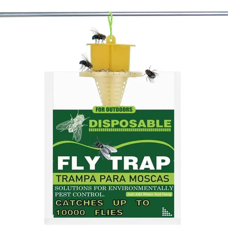 1pcs Hanging Fly Trap Disposable Fly Catcher Bag Mosquito Trap Catcher Fly Wasp Insect Killer Flies Trap For Outdoor
1pcs Hanging Fly Trap Disposable Fly Catcher Bag Mosquito Trap Catcher Fly Wasp Insect Killer Flies Trap For Outdoor