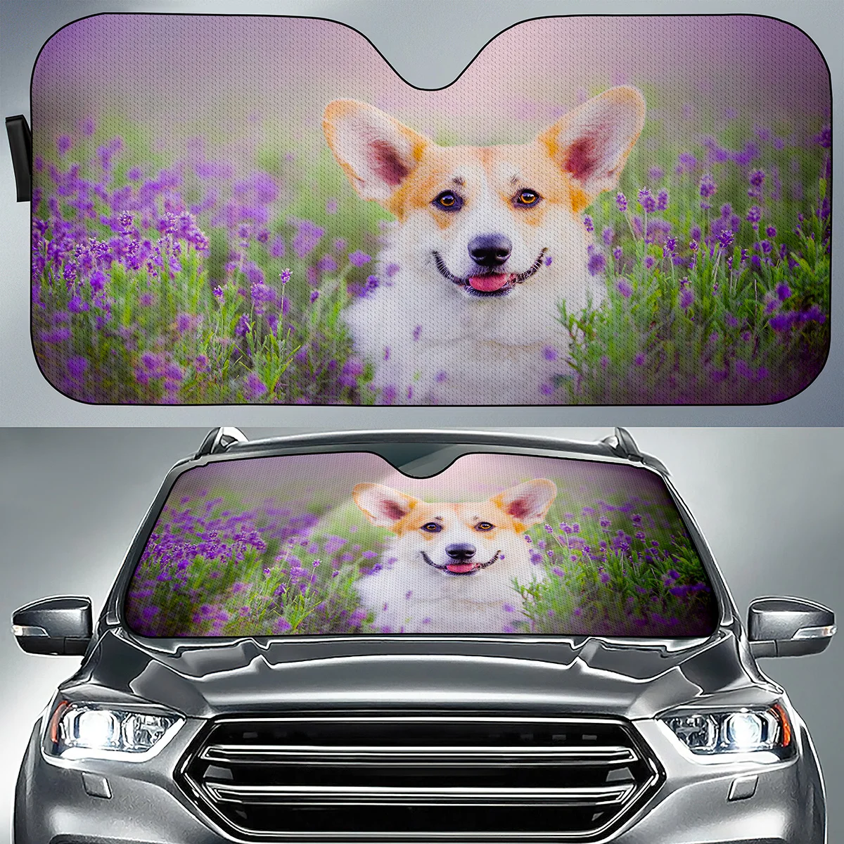 Козырёк от солнца для лобового стекла автомобиля, с принтом
Козырёк от солнца для лобового стекла автомобиля, с принтом