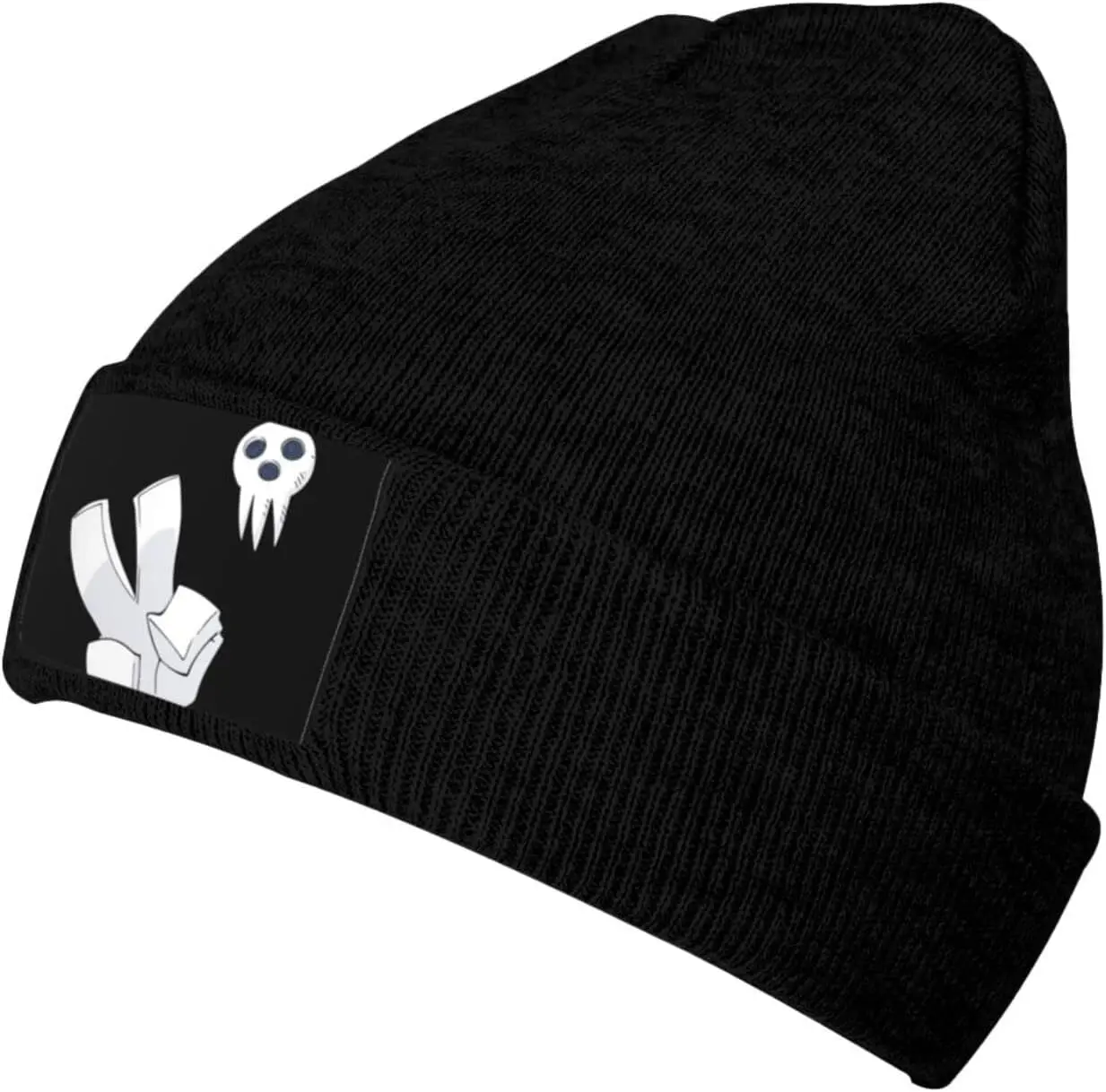 Soul Eater Knit Hat Winter Ski Warm Knitted Caps Plain Cuffed Beanie for Men Women Black
Soul Eater Knit Hat Winter Ski Warm Knitted Caps Plain Cuffed Beanie for Men Women Black