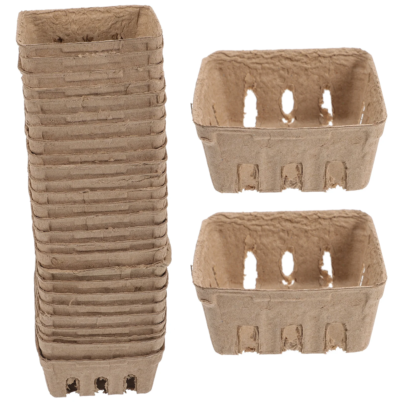 50 Pcs Refrigerator Containers Paper Pulp Berry Tray Keeper Storage Accessory Strawberry Decor Produce
50 Pcs Refrigerator Containers Paper Pulp Berry Tray Keeper Storage Accessory Strawberry Decor Produce