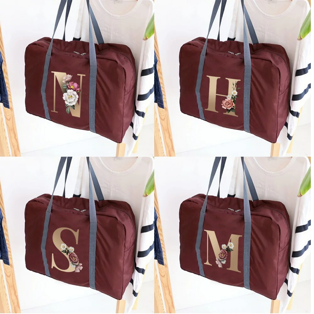 Складные дорожные сумки унисекс, вместительный чемодан для мужчин и женщин, водонепроницаемая дорожная сумка, Нейлоновые женские сумки с золотым принтом и надписью
Складные дорожные сумки унисекс, вместительный чемодан для мужчин и женщин, водонепроницаемая дорожная сумка, Нейлоновые женские сумки с золотым принтом и надписью