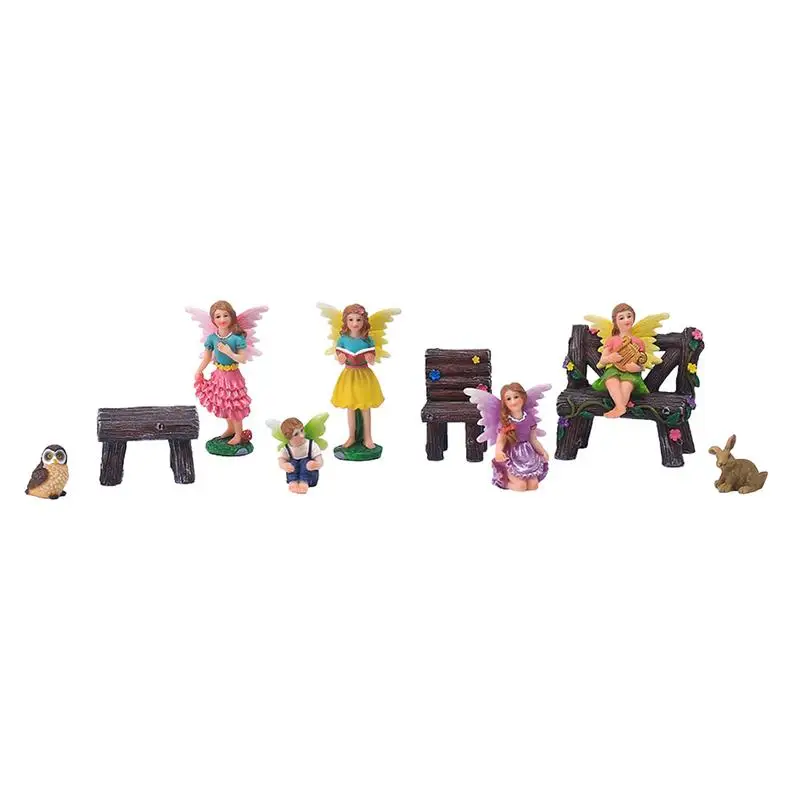 Miniature Fairies Figurines Miniature Figurines & Accessories Starter Kit Fairy Garden Set Of 10 Pcs Outdoor Or House Decor
Miniature Fairies Figurines Miniature Figurines & Accessories Starter Kit Fairy Garden Set Of 10 Pcs Outdoor Or House Decor