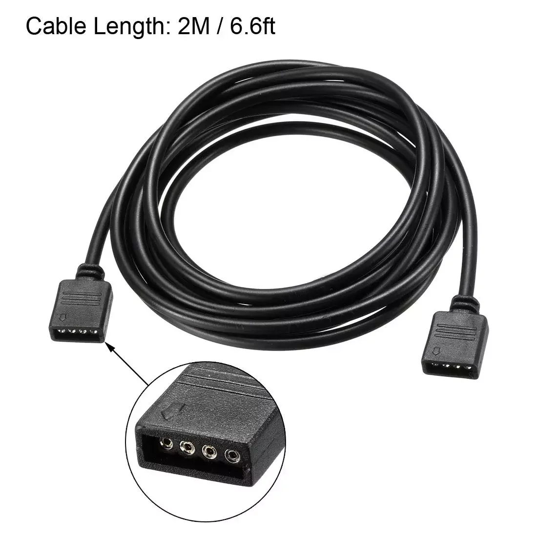 

Extension Cable 4pin 5pin Extend Connection Wire 1M 2M 3M 5M 10M 20M Cable With Needles For RGB RGBW LED Strip Light