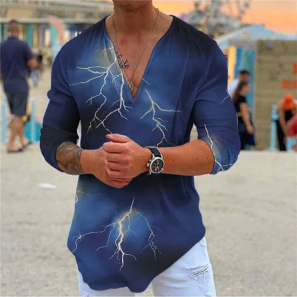 Men\\'s Tops Men\\'s Shirts Comfortable Deep V-Neck Fashion Half Sleeve Men\\'s Multicolour Printed Sexy Slim Fit
Men\\'s Tops Men\\'s Shirts Comfortable Deep V-Neck Fashion Half Sleeve Men\\'s Multicolour Printed Sexy Slim Fit