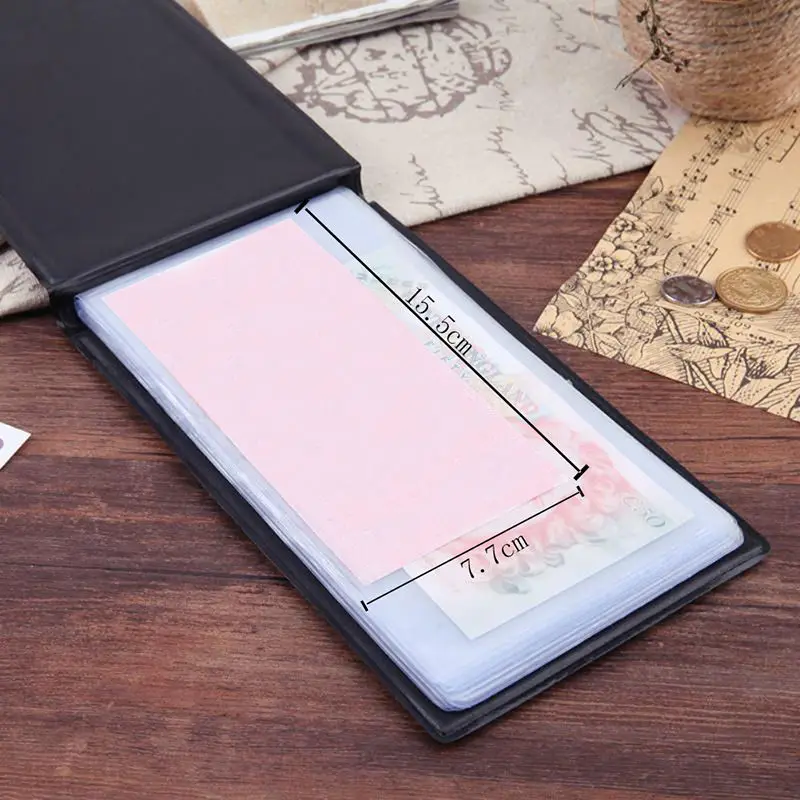 Leather Money Albums 20 Pages For World Paper Money Album Holder Money Banknote Storage Case Paper Money Collector
Leather Money Albums 20 Pages For World Paper Money Album Holder Money Banknote Storage Case Paper Money Collector