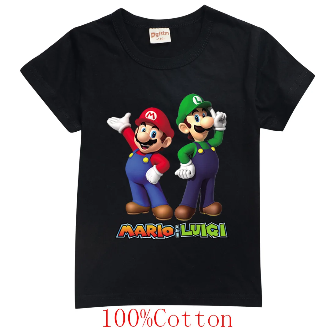 Super Mario Casual Shirts Kids Fashion T Shirt Mario Bros Graphic Summer T-Shirts Children Cartoon Tshirt Girls Boys Clothes
Super Mario Casual Shirts Kids Fashion T Shirt Mario Bros Graphic Summer T-Shirts Children Cartoon Tshirt Girls Boys Clothes