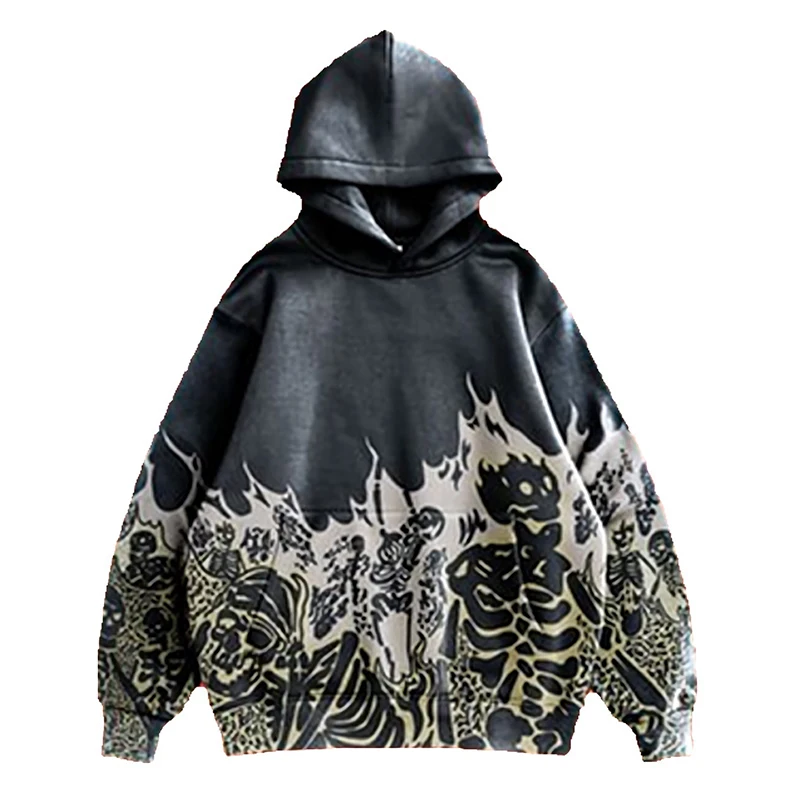 2022 American Vintage Dark Harajuku Pullover Hoodies E-girl Gothic Grunge Skull Print Sweatshirts Autumn Y2K Aesthetic Coat Tops
2022 American Vintage Dark Harajuku Pullover Hoodies E-girl Gothic Grunge Skull Print Sweatshirts Autumn Y2K Aesthetic Coat Tops