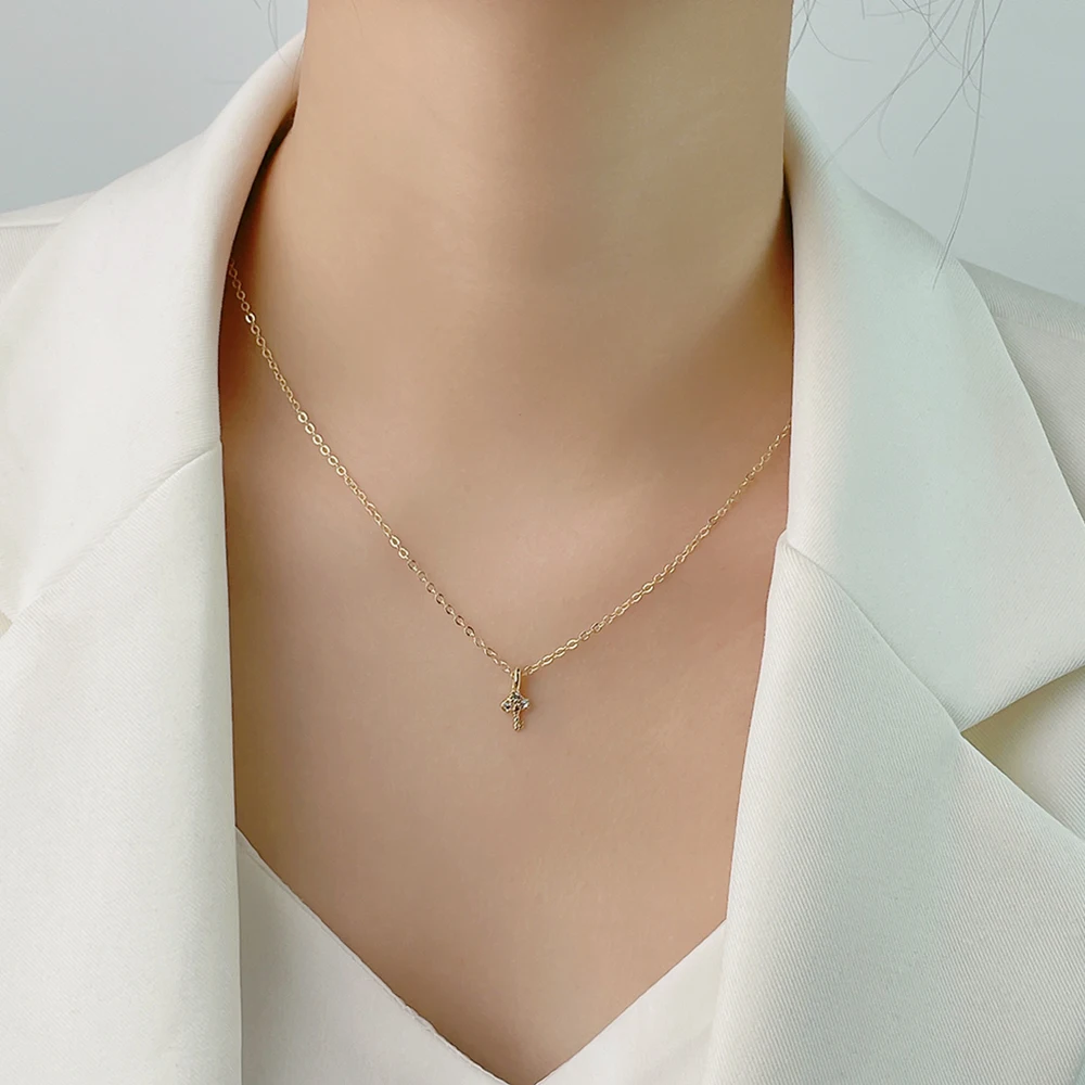 Copper Necklace For Women Zircon Key Light Luxury Mini Clavicle Chain Exquisite Jewelry
Copper Necklace For Women Zircon Key Light Luxury Mini Clavicle Chain Exquisite Jewelry