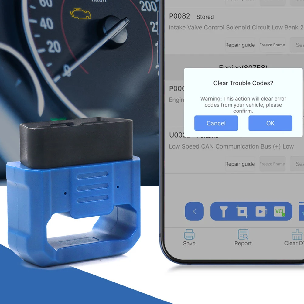 

Портативный автомобильный диагностический инструмент OBDII V2.2, автомобильный тестер, сканер с подсветкой, ЖК-дисплей, автомобильное диагностическое оборудование OBD, совместимое с Bluetooth