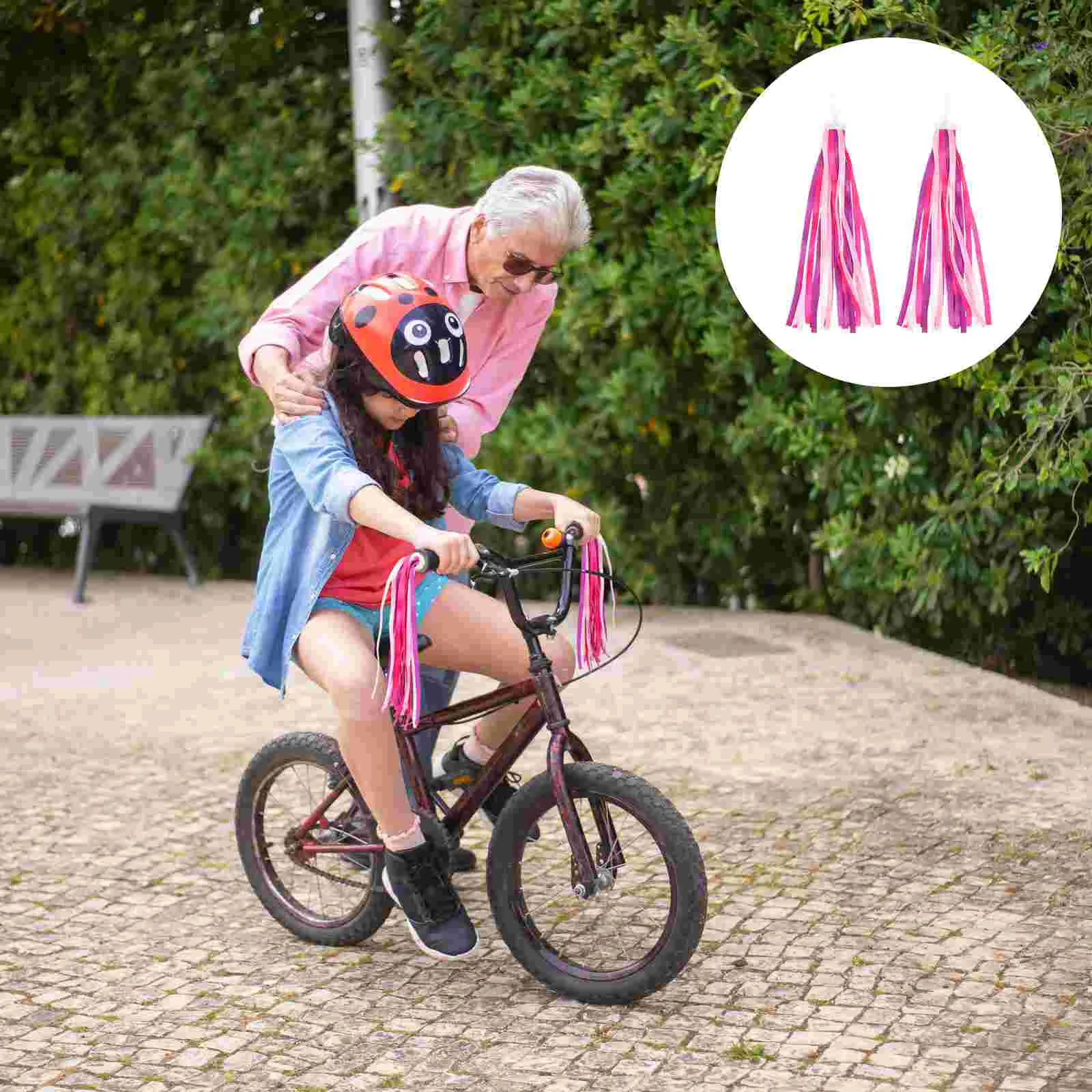 Bike Streamers Handlebarribbon Scooter Tassels Tassel Grips Ribbons Rainbow Accessories Kids Baby Carrier Kid Decoration
Bike Streamers Handlebarribbon Scooter Tassels Tassel Grips Ribbons Rainbow Accessories Kids Baby Carrier Kid Decoration