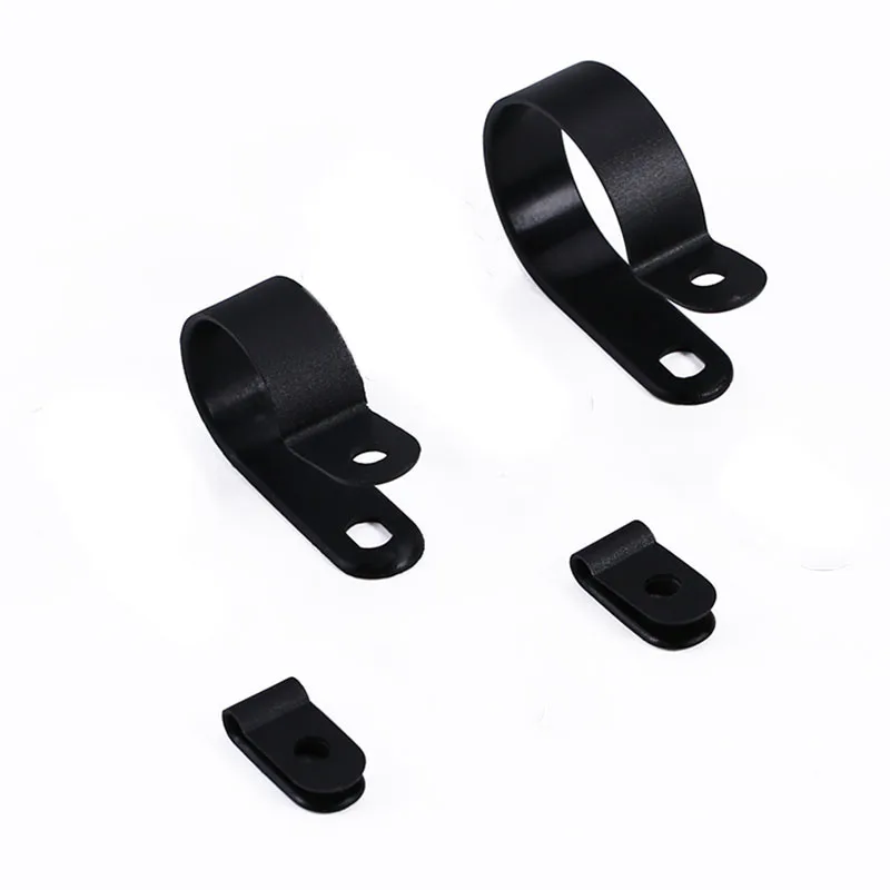 10Pcs Black Cable Clips R-Type Nylon Clamp Plastic Hose Fasteners Durable Mount Fix Hardware Electrical Fitting Wire Management
10Pcs Black Cable Clips R-Type Nylon Clamp Plastic Hose Fasteners Durable Mount Fix Hardware Electrical Fitting Wire Management