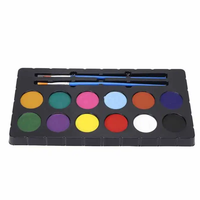 Face Paint Kit Water Soluble Food Grade Face Painting Pigment Safe Quick Drying with Brush for Christmas for Kids
Face Paint Kit Water Soluble Food Grade Face Painting Pigment Safe Quick Drying with Brush for Christmas for Kids