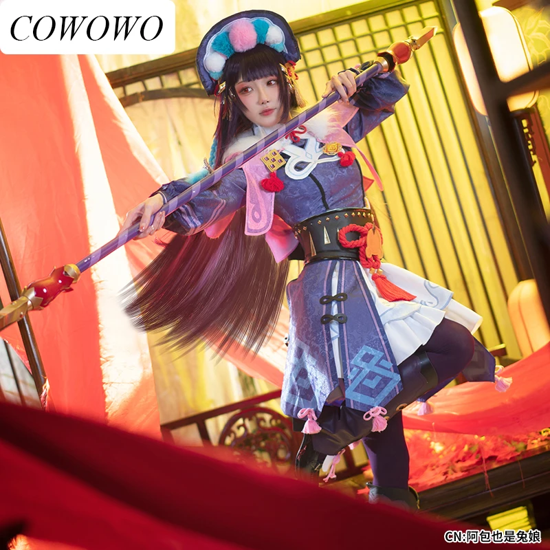 COWOWO Аниме! Игровой костюм Genshin Impact Yunjin, элегантное платье, Униформа, костюм для косплея, наряд для Хэллоуина и вечеринки для женщин, Новинка
COWOWO Аниме! Игровой костюм Genshin Impact Yunjin, элегантное платье, Униформа, костюм для косплея, наряд для Хэллоуина и вечеринки для женщин, Новинка