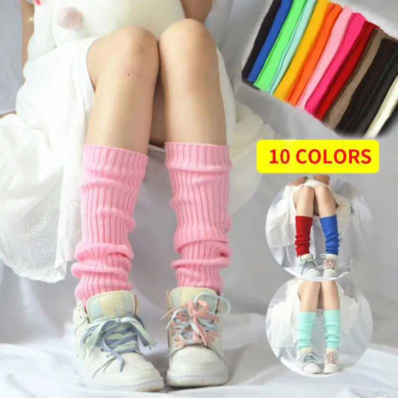 Lolita Long Socks Women's Knitted Warm Foot Leg Warmers Fluorescent Candy-colored Arm Leg Warmer In The Tube Pile Socks
Lolita Long Socks Women's Knitted Warm Foot Leg Warmers Fluorescent Candy-colored Arm Leg Warmer In The Tube Pile Socks