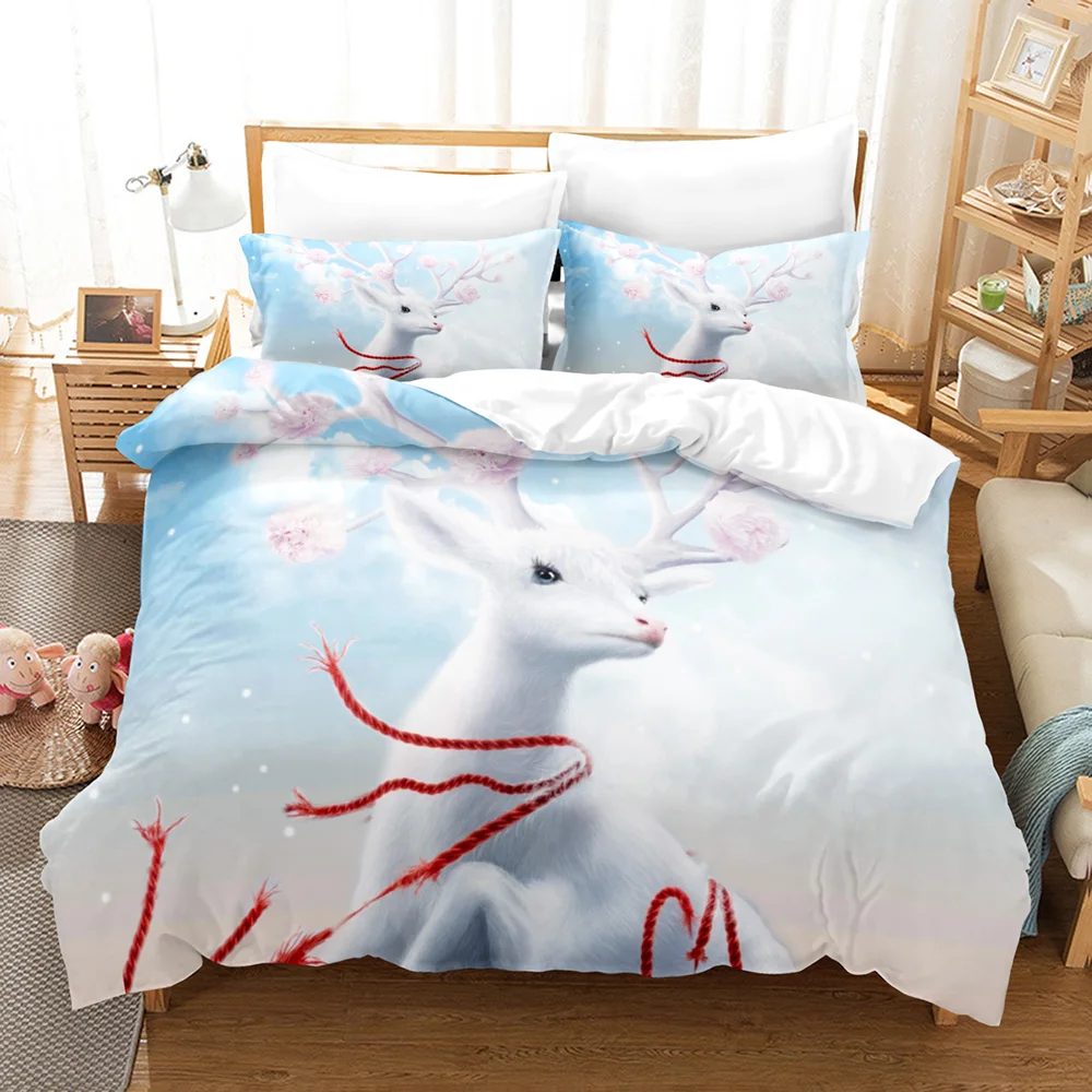 Elk 3D Print Pattern Bedding Set Quilt Cover Home Bedroom Decor Queen King Size Duvet Cover Set Pillowcase Bedding Set 3D Print
Elk 3D Print Pattern Bedding Set Quilt Cover Home Bedroom Decor Queen King Size Duvet Cover Set Pillowcase Bedding Set 3D Print