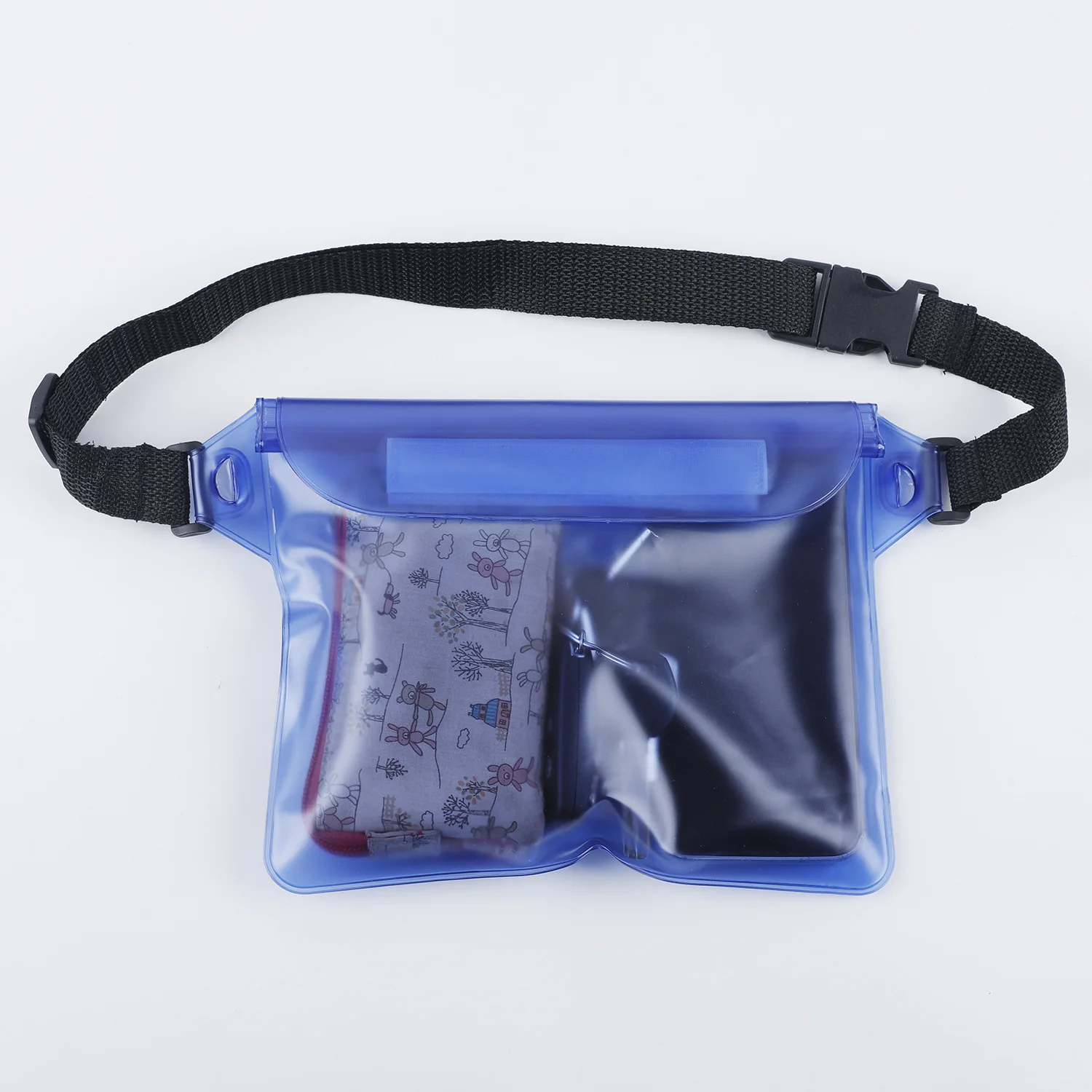 Waterproof Waist Pack Pvc Translucent Frosting Three Layer Waterproof Bag Thickening Mobile Phone Waterproof Bag Drift Swimming
Waterproof Waist Pack Pvc Translucent Frosting Three Layer Waterproof Bag Thickening Mobile Phone Waterproof Bag Drift Swimming