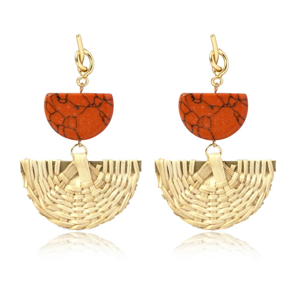 Ethnic Acrylic Wooden Semicircle Round Drop Earrings For Women Fashion Birthday Party Gift Jewelry Wholesale
Ethnic Acrylic Wooden Semicircle Round Drop Earrings For Women Fashion Birthday Party Gift Jewelry Wholesale