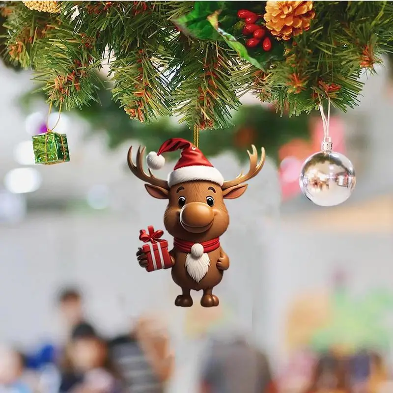 Christmas Hangings Elk Ornament Reindeer Wall Hanger Multifunctional 10pcs 2D Cute Reindeer Car PendantFor ChristmasDecor Supply
Christmas Hangings Elk Ornament Reindeer Wall Hanger Multifunctional 10pcs 2D Cute Reindeer Car PendantFor ChristmasDecor Supply