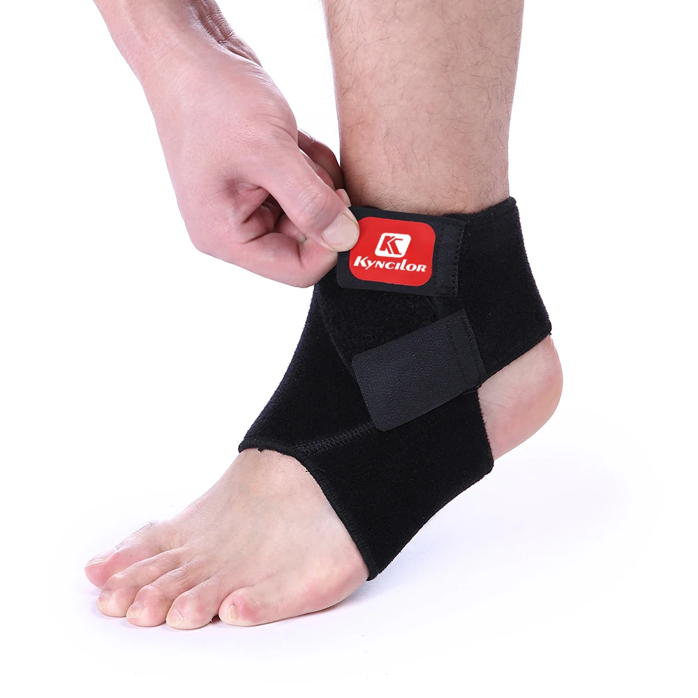 

Fitness Sports Ankle Brace Gym Elastic Compression Ankle Support Gear Foot Weights Wraps Protector Legs Power Running Basketball