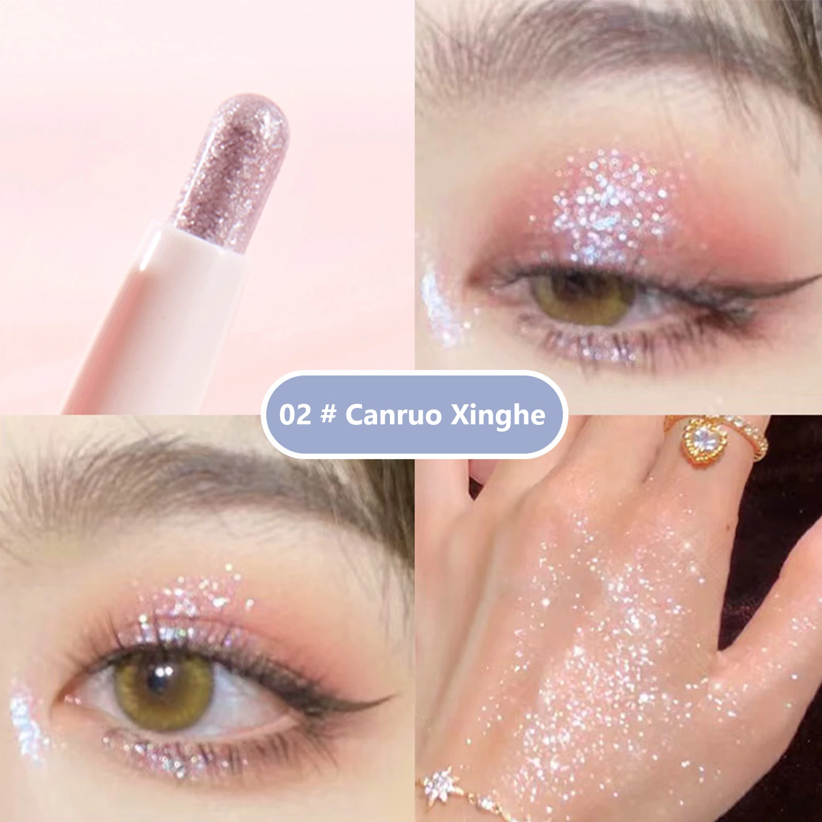 Eye Shadow Pen Make-up Eyeshadow Beauty Silkworm Pen One-stroke Two-use Three-dimensional Non-smoothing
Eye Shadow Pen Make-up Eyeshadow Beauty Silkworm Pen One-stroke Two-use Three-dimensional Non-smoothing