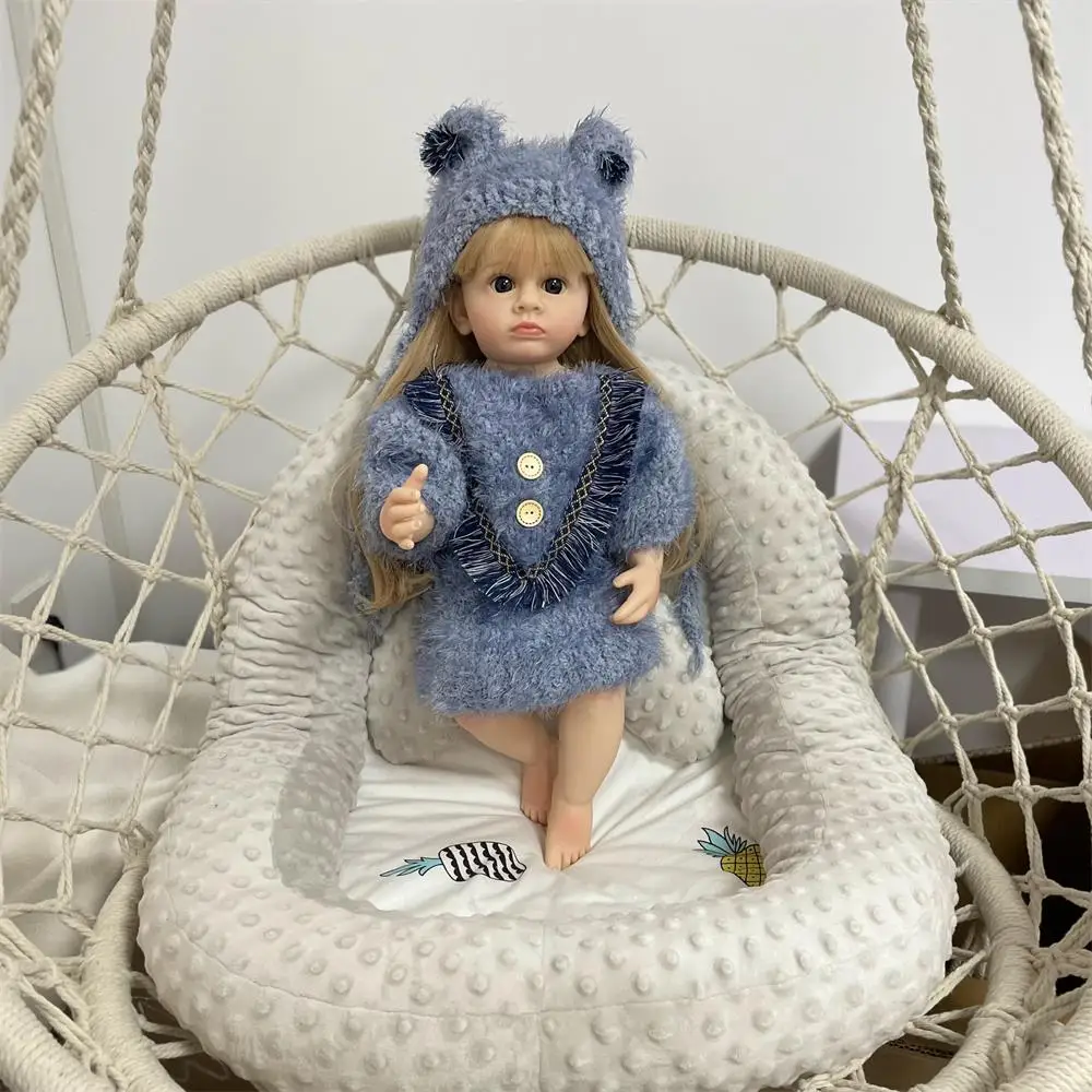 Hot Selling 55 cm 22 "Doll Reborn Toddler Girl Pink Princess Very Soft Full Body Silicone Beautiful Doll Real Touch Toy Gifts
Hot Selling 55 cm 22 "Doll Reborn Toddler Girl Pink Princess Very Soft Full Body Silicone Beautiful Doll Real Touch Toy Gifts