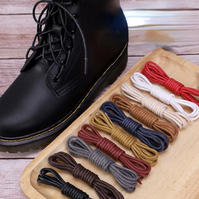 1Pair Leather Waxed Shoelaces for Shoes Round Sports Running Rope Shoe Laces Boots Waterproof Shoelace
1Pair Leather Waxed Shoelaces for Shoes Round Sports Running Rope Shoe Laces Boots Waterproof Shoelace