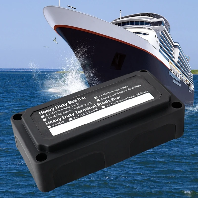 

Boost- Your Boat Performance with the Future of Marine Power Distribution Quality 4-Way Busbar Quick Fixing Durable