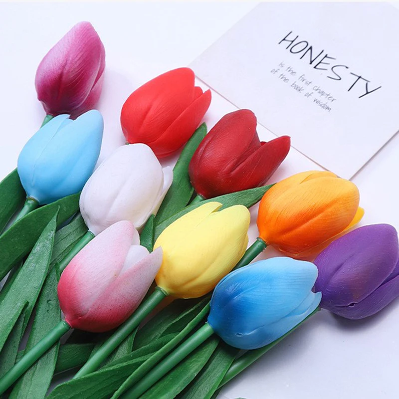 1pc Artificial Flowers Garden Tulips Real Touch Flowers Tulip Bouquet Decor for Home Wedding Festival
1pc Artificial Flowers Garden Tulips Real Touch Flowers Tulip Bouquet Decor for Home Wedding Festival