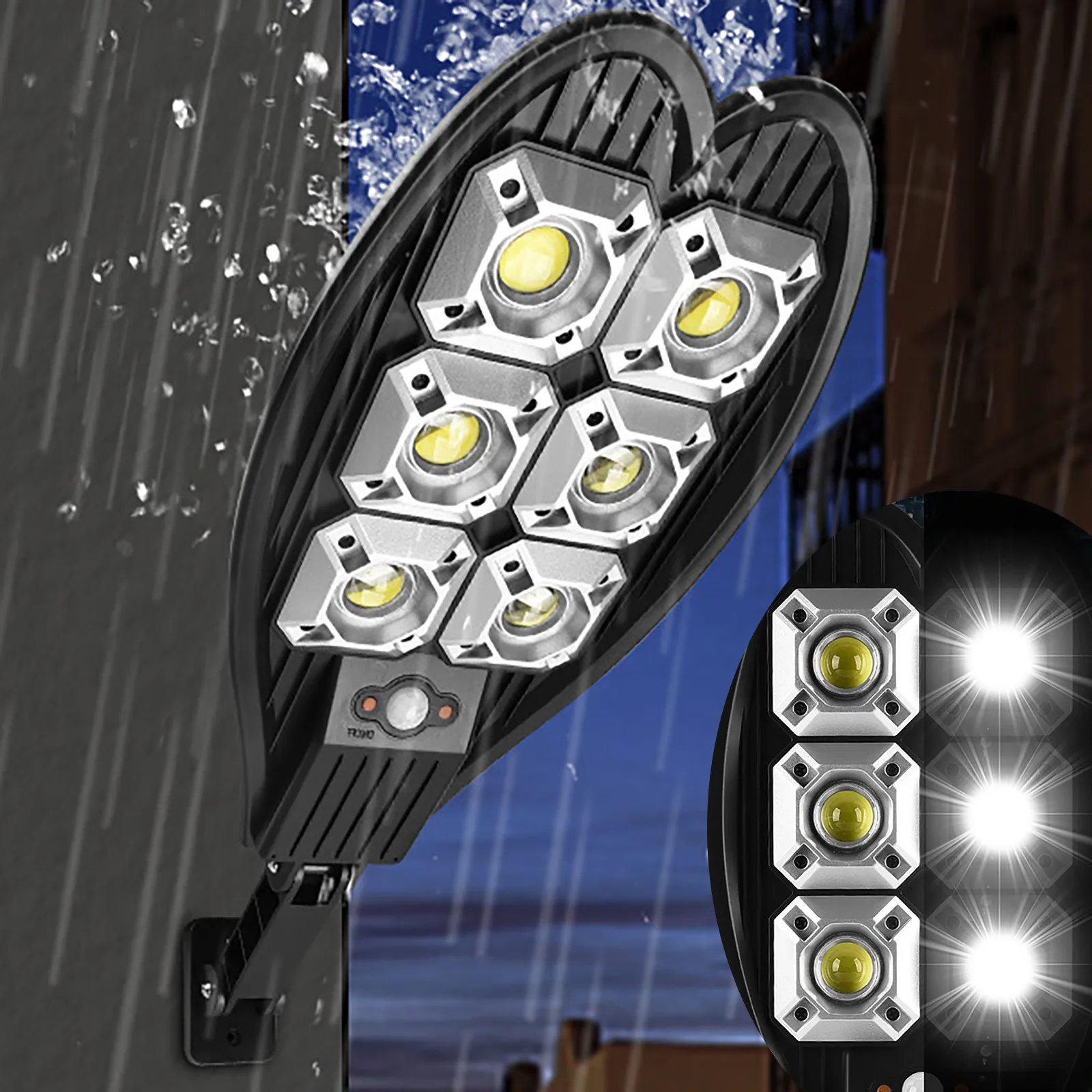 Уличные фонари на солнечной батарее, 2000 Вт, 3 лампочки, водонепроницаемый датчик движения, охранная лампа для сада, патио, дорожек, двора
Уличные фонари на солнечной батарее, 2000 Вт, 3 лампочки, водонепроницаемый датчик движения, охранная лампа для сада, патио, дорожек, двора