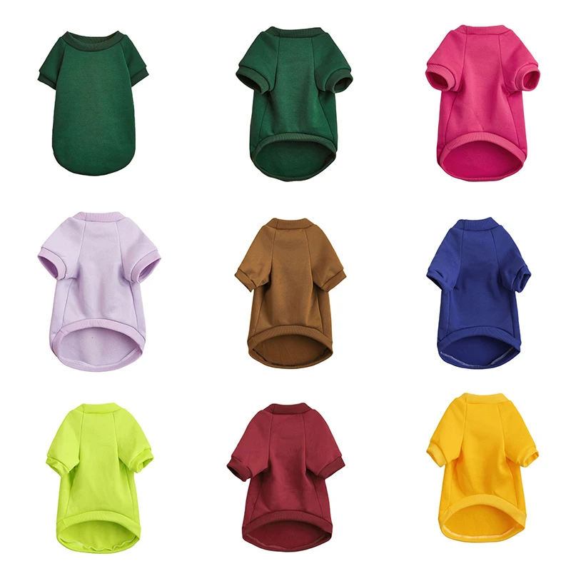 Spring Autumn Dog Pullover Comfy Sweater Sweatshirt Round Neck Clothing For Small Dogs Poodle Yorkshire Corgi Shirt Pet Apparel
Spring Autumn Dog Pullover Comfy Sweater Sweatshirt Round Neck Clothing For Small Dogs Poodle Yorkshire Corgi Shirt Pet Apparel