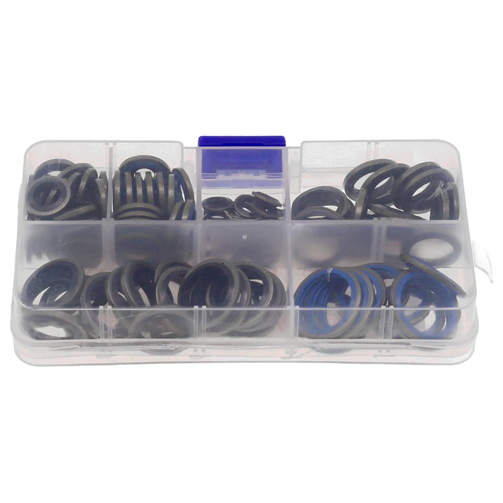 100pcs O Ring Set Rubber Washer Seals Assortment Prevent Oil Leaking, Water Leaking, Air Leaking High Quality For Car Gasket
100pcs O Ring Set Rubber Washer Seals Assortment Prevent Oil Leaking, Water Leaking, Air Leaking High Quality For Car Gasket
