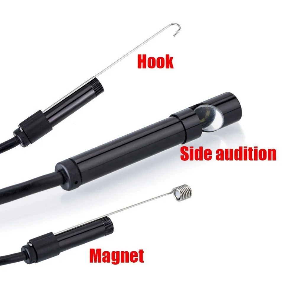 Pipe Digital Inspection 5M 7mm Camera Plumbing WaterProof USB Drain Endoscope Sewer Drainage Checking USB (Android)
Pipe Digital Inspection 5M 7mm Camera Plumbing WaterProof USB Drain Endoscope Sewer Drainage Checking USB (Android)