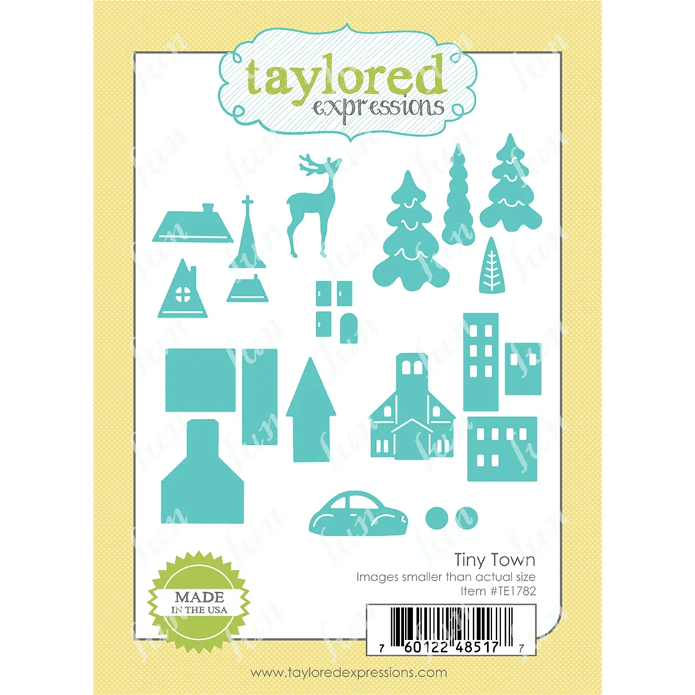 Tiny Town Die Cuts Mold Metal Cutting Dies Scrapbooking Embossing Craft Supplies Diary Diy Album Make Paper Card Decoration
Tiny Town Die Cuts Mold Metal Cutting Dies Scrapbooking Embossing Craft Supplies Diary Diy Album Make Paper Card Decoration