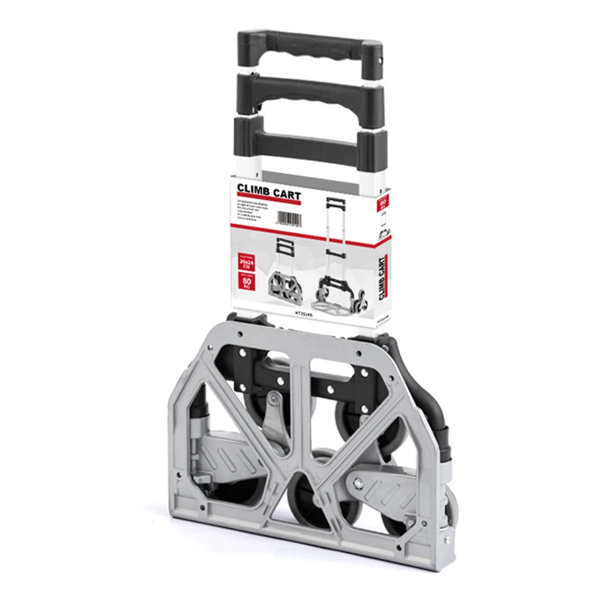 For Upstairs Cargo 330lbs Stair Climbing Cart All Terrain Stair Climbing Hand Truck with Bungee Cord Portable Folding Trolley
For Upstairs Cargo 330lbs Stair Climbing Cart All Terrain Stair Climbing Hand Truck with Bungee Cord Portable Folding Trolley