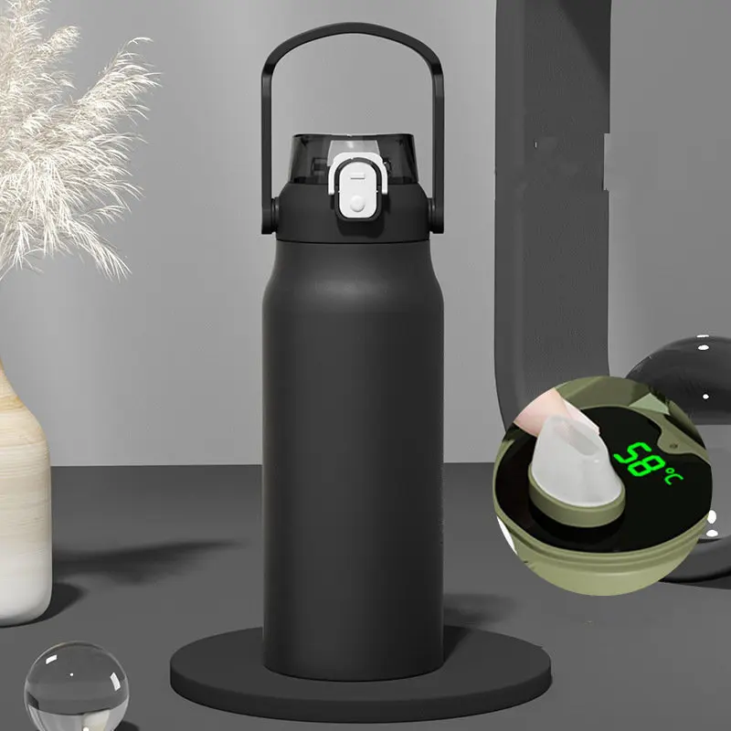 1.6/1.9L Large Capacity 316 Stainless Steel Double Wall Vacuum Smart Temperature Display Insulation Thermos Water Bottle Portabl
1.6/1.9L Large Capacity 316 Stainless Steel Double Wall Vacuum Smart Temperature Display Insulation Thermos Water Bottle Portabl