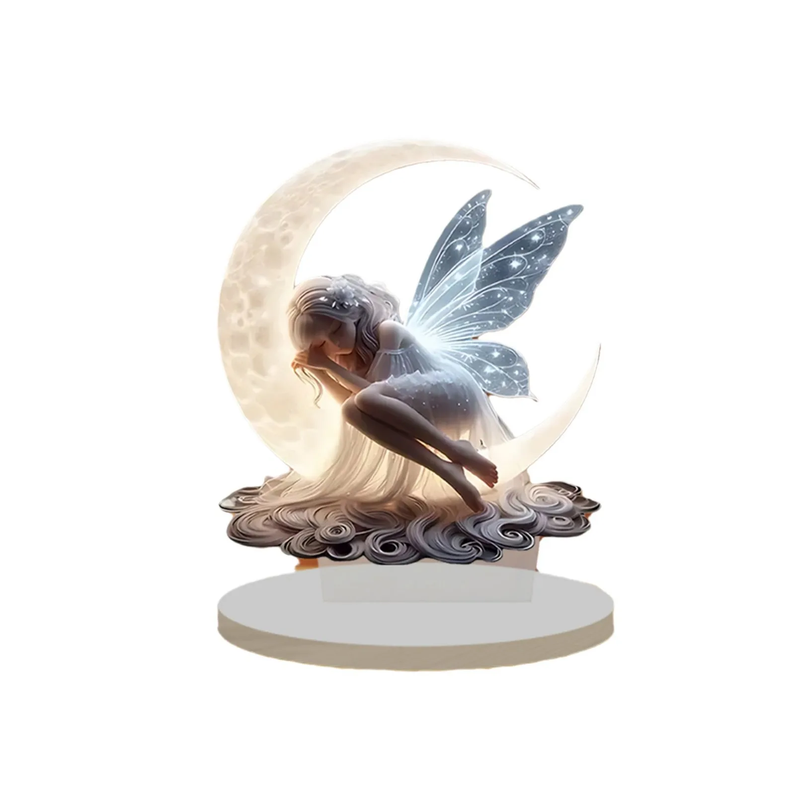 Фея акриловая подставка, кристально чистый 2D декор полки с крыльями ангела, милые мечтательные украшения для комнаты для девочек, стол, кавайный фэнтезийный подарок
Фея акриловая подставка, кристально чистый 2D декор полки с крыльями ангела, милые мечтательные украшения для комнаты для девочек, стол, кавайный фэнтезийный подарок