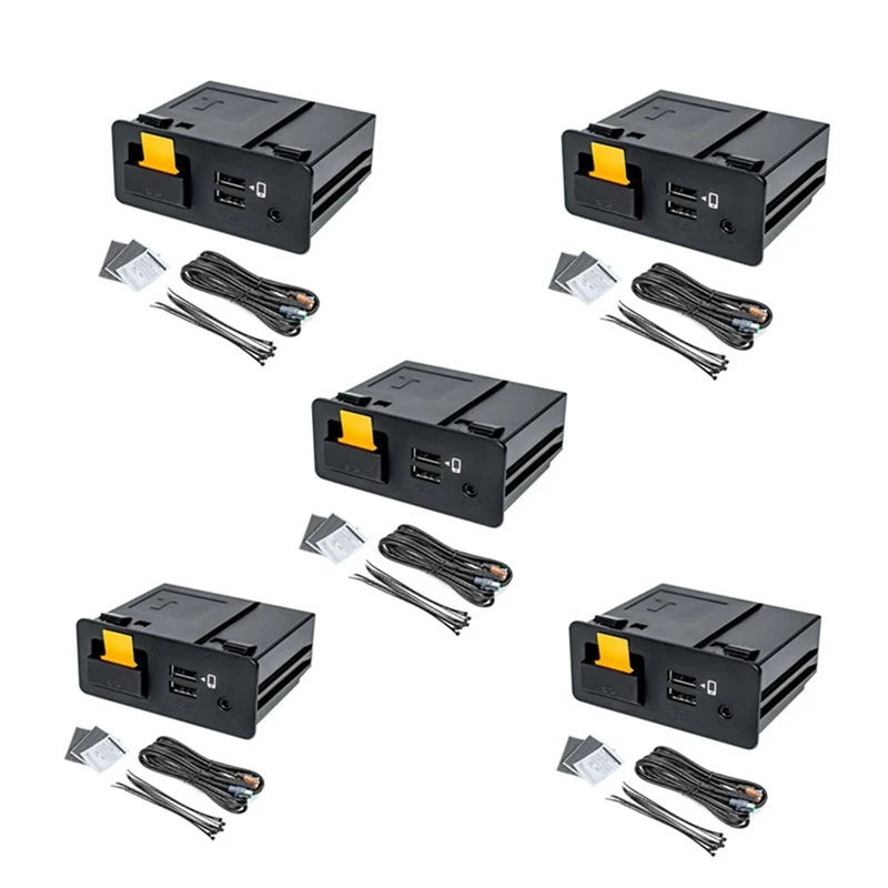 5Pcs Carplay Android Auto USB Aux Adapter Hub Retrofit Kit for Mazda 2 Mazda 3 Mazda 6 CX-3 CX-5 MX5 TK78-66-9U0C
5Pcs Carplay Android Auto USB Aux Adapter Hub Retrofit Kit for Mazda 2 Mazda 3 Mazda 6 CX-3 CX-5 MX5 TK78-66-9U0C