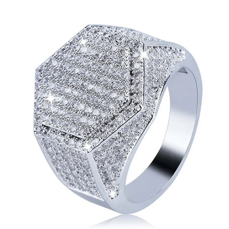 Milangirl Fashion Men Rings Copper Gold silver Color Ring Iced Out Bling Pave Cubic Zirconia Geometry Ring Charms For Men Gift
Milangirl Fashion Men Rings Copper Gold silver Color Ring Iced Out Bling Pave Cubic Zirconia Geometry Ring Charms For Men Gift