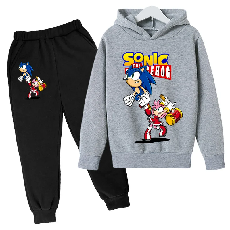 Cartoon Kids Sonic Hoodies Clothes Boys Sets Children Tracksuit Clothing Outfits Spring Autumn Fashion Sweatshirts Baby Suits
Cartoon Kids Sonic Hoodies Clothes Boys Sets Children Tracksuit Clothing Outfits Spring Autumn Fashion Sweatshirts Baby Suits